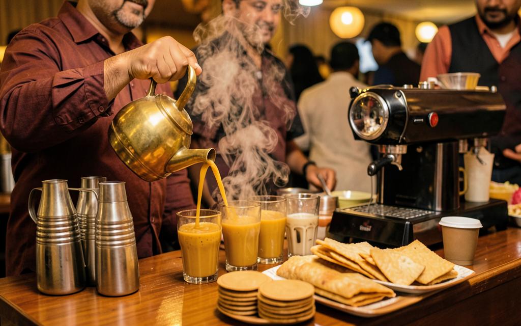 Masala Chai and Coffee Counter by Welcome Caterers in Pune