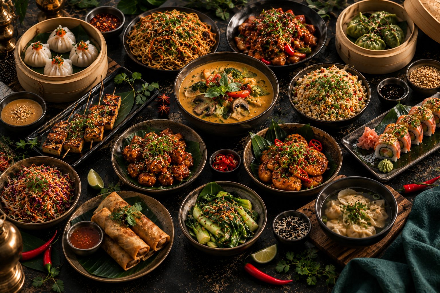 Satay — Pan Asian catering by Welcome Caterers in Pune