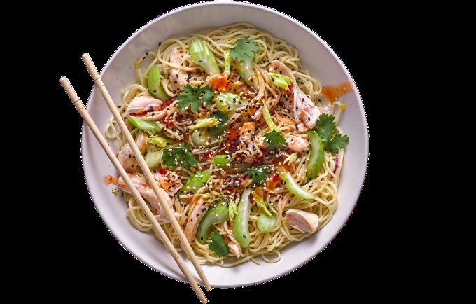 Szechuan Noodle Salad — Chinese catering by Welcome Caterers in Pune