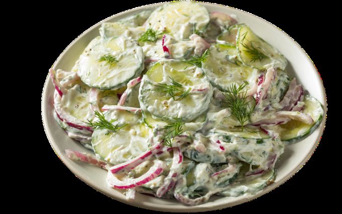 Cucumber and Yogurt Salad (Cacik) — Lebanese catering by Welcome Caterers in Pune